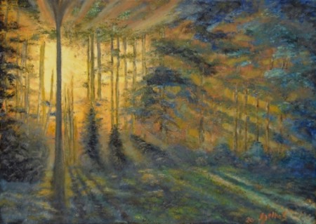 SVÍTÁNÍ 70X50 2011 v soukromé sbírce